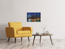 Load image into Gallery viewer, Canvas print Skyline New York Midtown At Night