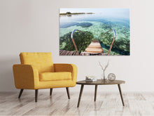 Load image into Gallery viewer, Canvas print Bath In The Sea.