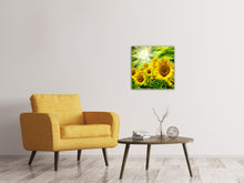 Load image into Gallery viewer, Canvas print The Sun And The Flowers