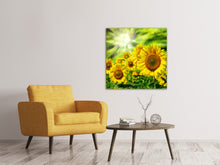 Load image into Gallery viewer, Canvas print The Sun And The Flowers