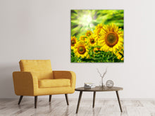 Load image into Gallery viewer, Canvas print The Sun And The Flowers