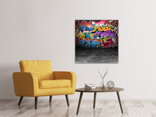 Load image into Gallery viewer, Canvas print Graffiti Writing