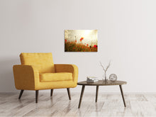 Load image into Gallery viewer, Canvas print The Poppy Field At Sunrise