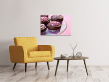 Load image into Gallery viewer, Canvas print Muffins