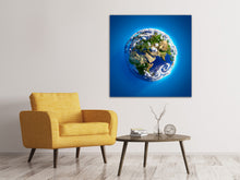 Load image into Gallery viewer, Canvas print Planet Earth