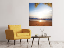 Load image into Gallery viewer, Canvas print Figures In The Sand