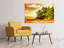 Load image into Gallery viewer, Canvas print Sunset At The End Of The Forest