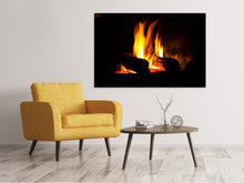 Load image into Gallery viewer, Canvas print The Fireplace