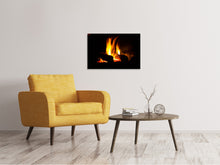 Load image into Gallery viewer, Canvas print The Fireplace