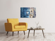 Load image into Gallery viewer, Canvas print Buddha in Rock