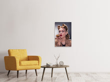 Load image into Gallery viewer, Canvas print Pin Up Kiss