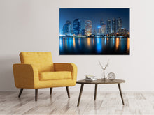 Load image into Gallery viewer, Canvas print Skyline Bangkok By Night