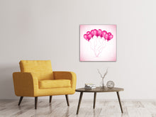 Load image into Gallery viewer, Canvas print Heart Balloons