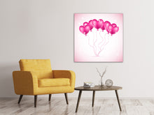 Load image into Gallery viewer, Canvas print Heart Balloons