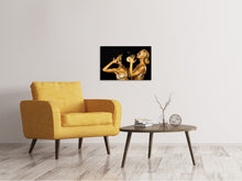Load image into Gallery viewer, Canvas print Gold DJ`s