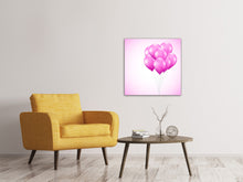 Load image into Gallery viewer, Canvas print Pink Balloons