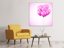 Load image into Gallery viewer, Canvas print Pink Balloons