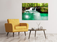 Load image into Gallery viewer, Canvas print The River At Waterfall