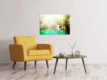 Load image into Gallery viewer, Canvas print The Green Lagoon