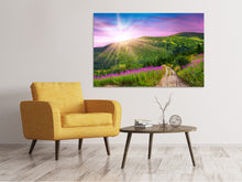 Load image into Gallery viewer, Canvas print A Summer Landscape At Sunrise