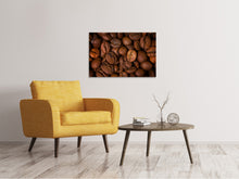 Load image into Gallery viewer, Canvas print Close Up Coffee Beans