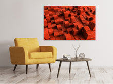 Load image into Gallery viewer, Canvas print 3D Square