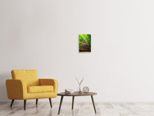 Load image into Gallery viewer, Canvas print Wood Stairs