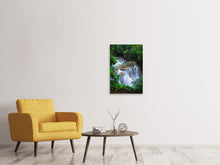 Load image into Gallery viewer, Canvas print Deep Forest Waterfall