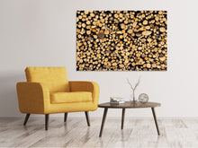 Load image into Gallery viewer, Canvas print Firewood