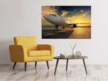 Load image into Gallery viewer, Canvas print Jet