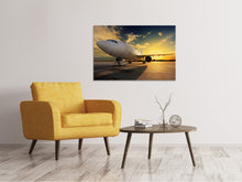 Load image into Gallery viewer, Canvas print Jet