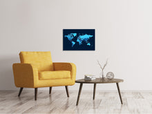 Load image into Gallery viewer, Canvas print World Map