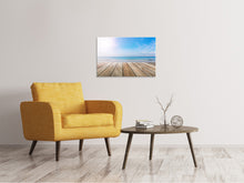 Load image into Gallery viewer, Canvas print The Beautiful Beach House