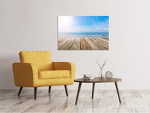 Load image into Gallery viewer, Canvas print The Beautiful Beach House