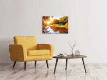 Load image into Gallery viewer, Canvas print Forest Reflection In Water