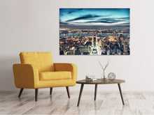 Load image into Gallery viewer, Canvas print Skyline Manhattan City Lights