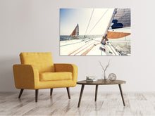 Load image into Gallery viewer, Canvas print Yacht
