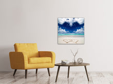 Load image into Gallery viewer, Canvas print Beach Love