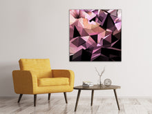 Load image into Gallery viewer, Canvas print 3D Crystal Structure