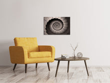 Load image into Gallery viewer, Canvas print Stone Spiral Staircase