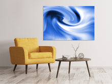 Load image into Gallery viewer, Canvas print Abstract Blue Wave