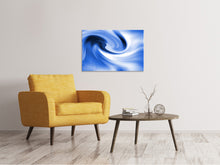 Load image into Gallery viewer, Canvas print Abstract Blue Wave