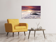 Load image into Gallery viewer, Canvas print Sunrise Winter Landscape