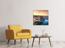 Load image into Gallery viewer, Canvas print Sunset Rocky Mountains