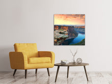 Load image into Gallery viewer, Canvas print Sunset Rocky Mountains