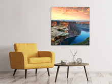 Load image into Gallery viewer, Canvas print Sunset Rocky Mountains