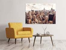 Load image into Gallery viewer, Canvas print Skyline Over The Roofs Of Manhattan