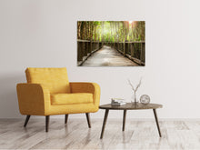Load image into Gallery viewer, Canvas print Wooden Bridge