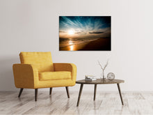 Load image into Gallery viewer, Canvas print Beach Walk