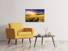 Load image into Gallery viewer, Canvas print A Flower Field At Sunrise